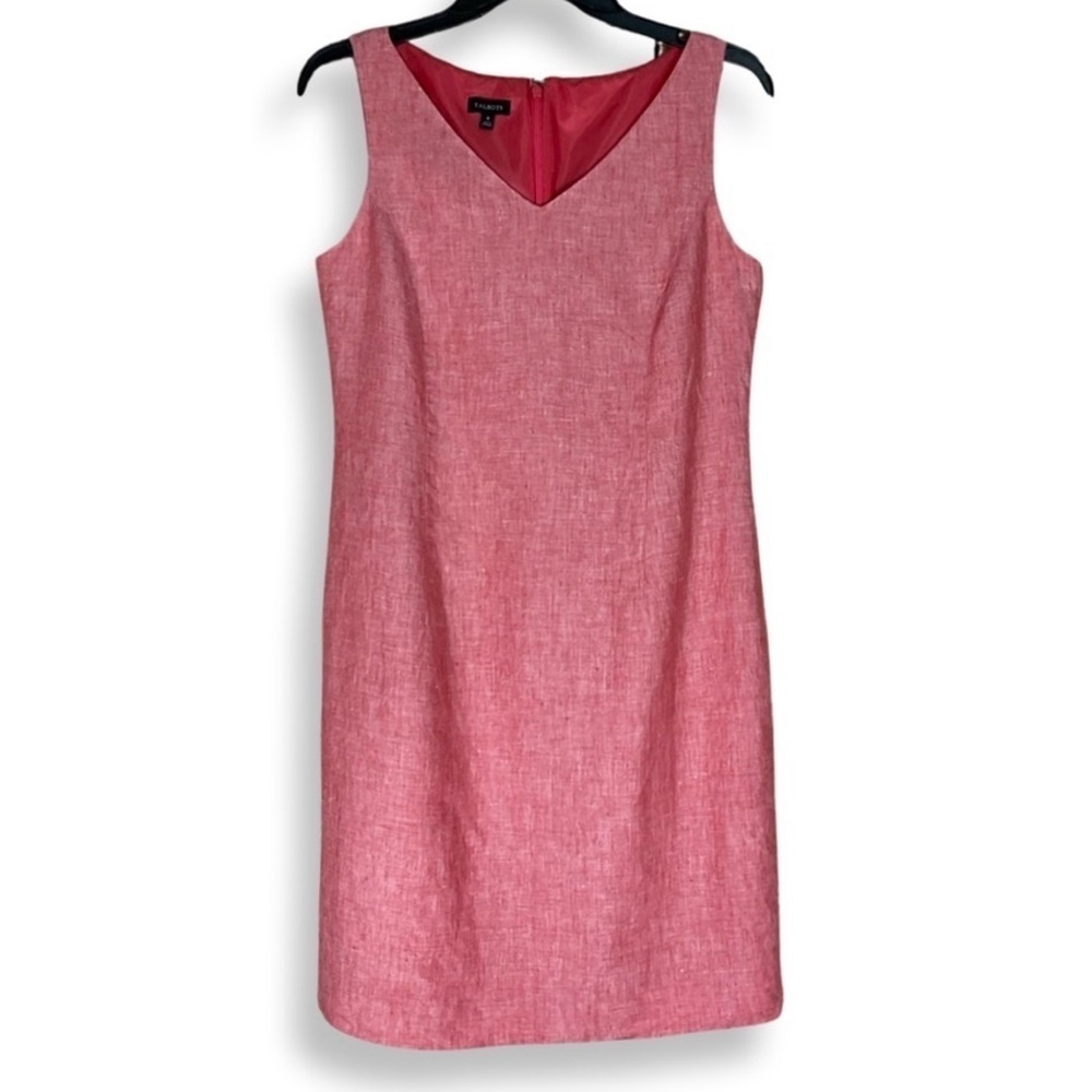 Talbots Pink Midi Dress